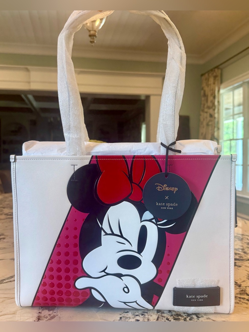 NWT Kate Spade x Disney Minnie Mouse Tote Bag